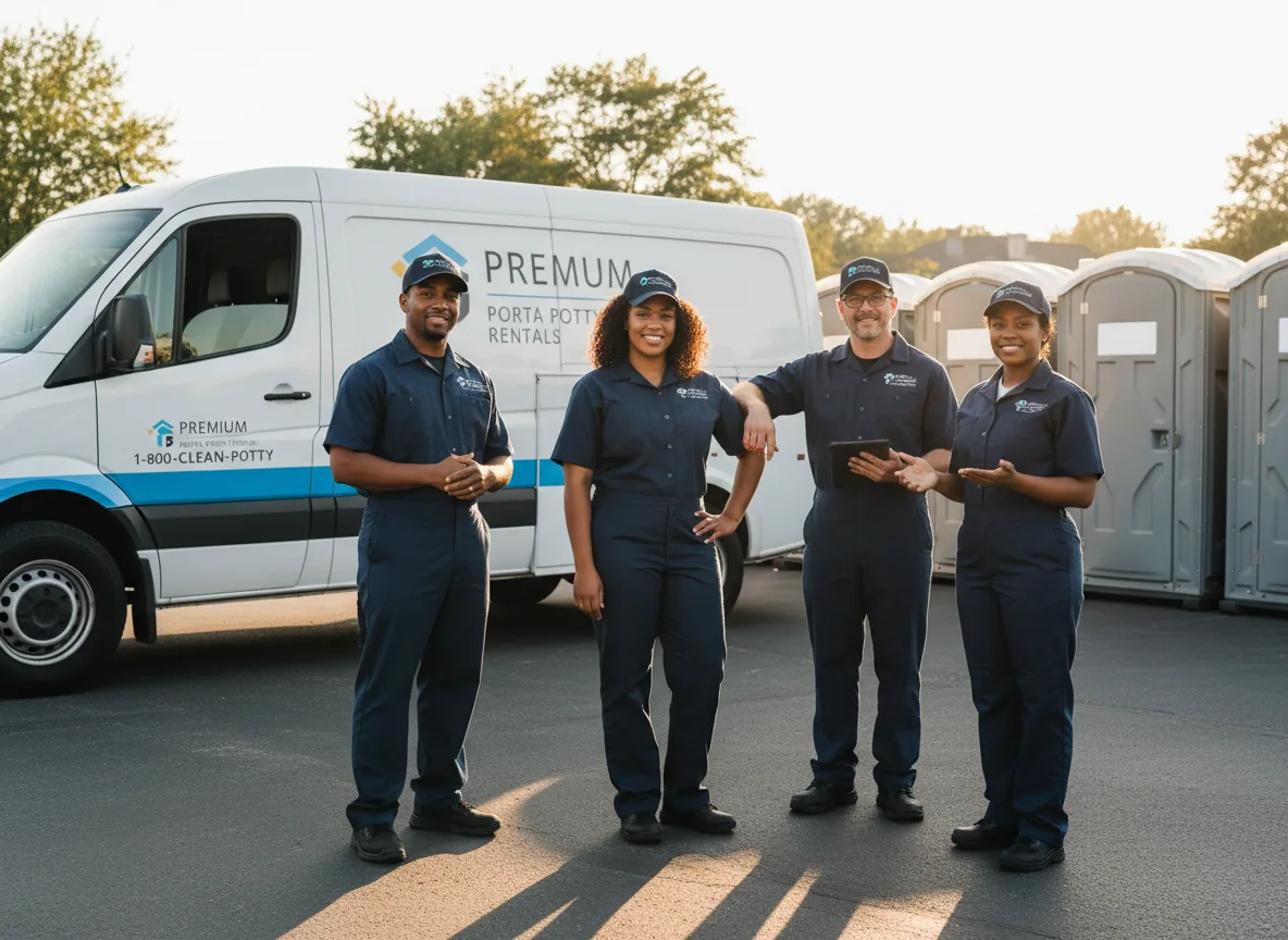 VIP Portable Toilets company in Omaha, IL